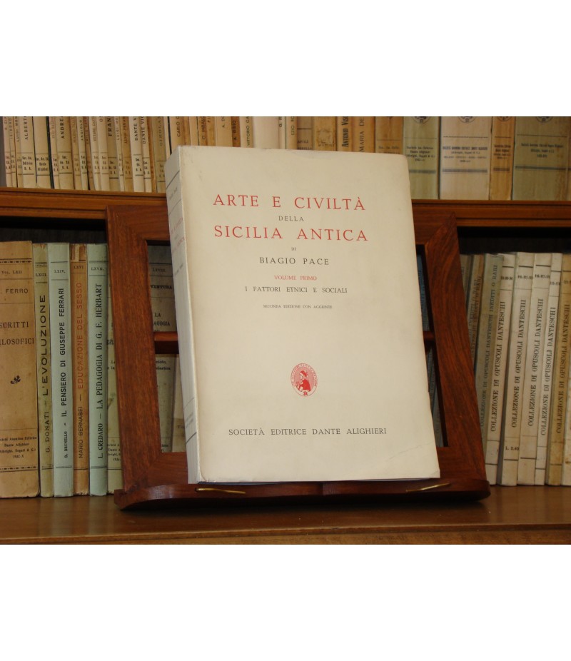 PACE B., Arte e storia della Sicilia Antica -  Vol. I