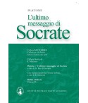 Platone L'ULTIMO MESSAGGIO DI SOCRATE  a cura di A. Izzo D'Accinni