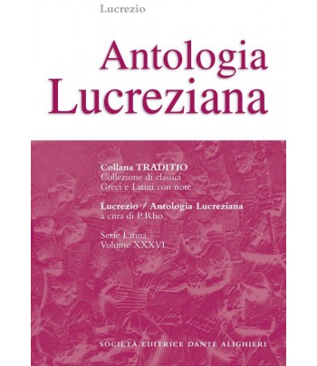 Lucrezio ANTOLOGIA LUCREZIANA a cura di P. Rho