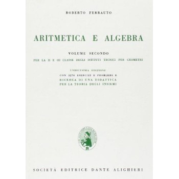 Ferrauto R. -  Aritmetica e algebra VOL.II  I.T.G.