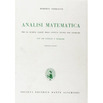 Ferrauto R. -  Analisi matematica I.T.G.